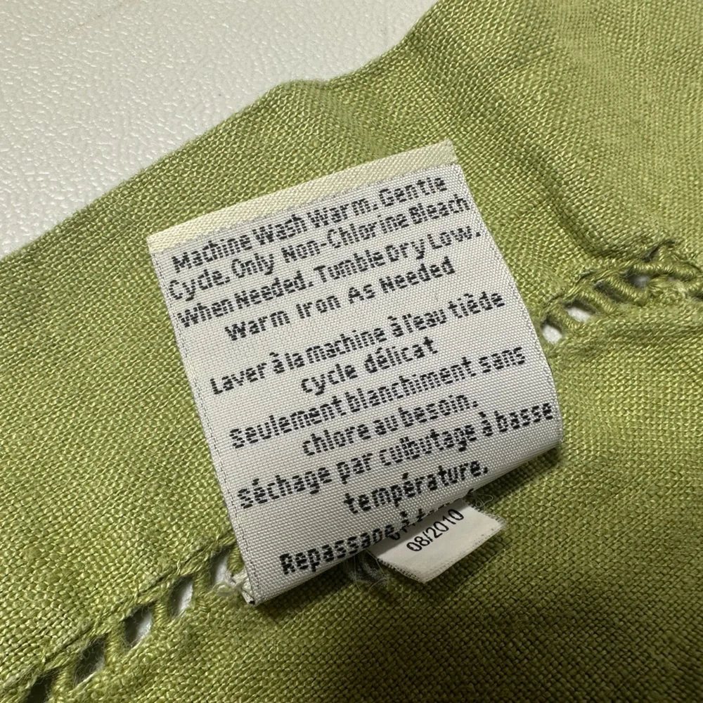 Pottery Barn 4pc Linen Napkin Set